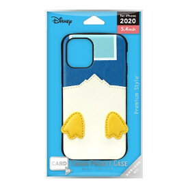 PGA｜ピージーエー iPhone 12 mini 5.4インチ対応 タフポケットケース ドナルドダック PG-DPT20F02DND