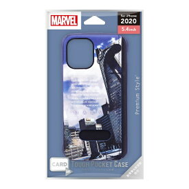 PGA｜ピージーエー iPhone 12 mini 5.4インチ対応 タフポケットケース　アベンジャーズ PG-DPT20F22AVG アベンジャーズ