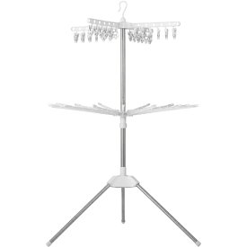 IRIS OHYAMA｜アイリスオーヤマ IRIS　531691ステンレス室内物干しパラソル2段 CLS-132R