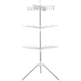 IRIS OHYAMA｜アイリスオーヤマ IRIS　531692ステンレス室内物干しパラソル3段 CLS-173R