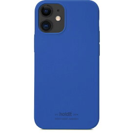 HOLDIT｜ホールディット iPhone12mini用 ソフトタッチシリコーンケース ロイヤルブルー Royal Blue