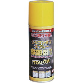 ニッペホームプロダクツ｜NIPPONPAINT ニッぺ　油性シリコンタフスプレー　300ml　イエロー 228T004-300