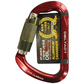 三共コーポレーション｜SANKYO CORPORATION DT アルミロックカラビナDT-AKR-R レッド#360429