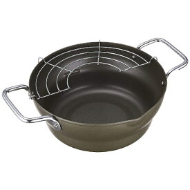 パール金属｜PEARL METAL 揚げクック　鉄製段付両手天ぷら鍋20cm HB-1374 [IH対応] HB-1374