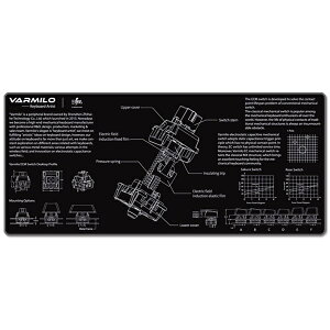 VarmilobA~ Q[~O}EXpbh [900x400x3mm] EC Mechanical Switch XL ubN vm-mp-ec-mechanical-switch-xl
