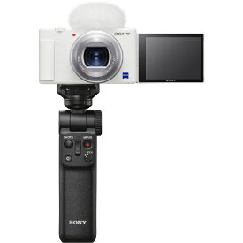 ソニー｜SONY VLOGCAM ZV-1G シューティンググリップキット ホワイト