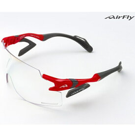 ジゴスペック 【ノーズパッドレス】AirFly エアフライ AF-301 C-6BK（レッド/フォトクロミックブルーミラー）