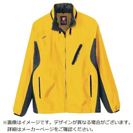 アイトス｜AITOZ アイトス　フードインジャケット（男女兼用）　イエロー×ブラック　4L 10301-119-4L