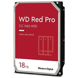 WESTERN DIGITAL｜ウェスタン デジタル WD181KFGX 内蔵HDD SATA接続 WD Red Pro(NAS用)512MB [18TB /3.5インチ]