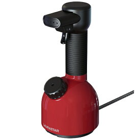 LAURASTAR｜ローラスター 加圧式除菌脱臭スチーマー IGGI レッド RED [ハンガーショット機能付き][スチームアイロン スチーマー アイロン]