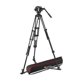 【エントリーで最大全額ポイント還元｜8/22迄】 Manfrotto｜マンフロット 504Xビデオ雲台+アルミツイン三脚GS MVK504XTWINGA