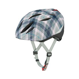 オージーケーカブト｜OGK KABUTO 子供用ヘルメット BRIGHT-J1 ブライト・ジェイワン(55〜57cm未満/マットグレースチェックネイビー) BRIGHT-J1