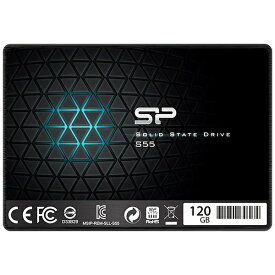 SILICONPOWER｜シリコンパワー SPJ120GBSS3S55B 内蔵SSD SATA接続 Slim S55 [120GB /2.5インチ]