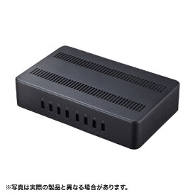 サンワサプライ｜SANWA SUPPLY AC - USB充電器 タブレット・スマホ対応 19.2A 各2.4A [8ポート：USB-A] ACA-STN74BK