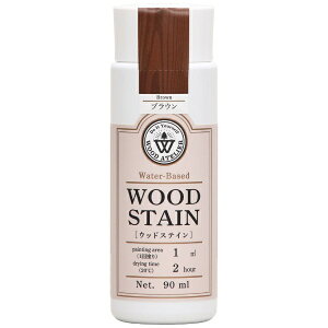 Washin Paint�b�a�M�y�C���g Wood Atelier �E�b�h�X�e�C�� WS-11 �u���E�� 90ml
