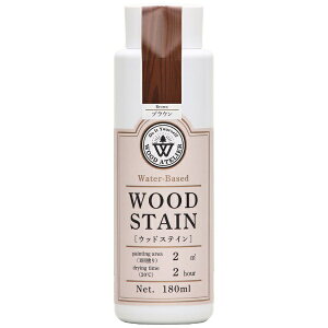 Washin Paint�b�a�M�y�C���g Wood Atelier �E�b�h�X�e�C�� WS-11 �u���E�� 180ml