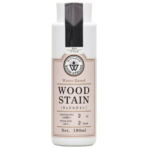 Washin Paint�b�a�M�y�C���g Wood Atelier �E�b�h�X�e�C�� WS-28 �u���b�N 180ml