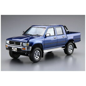 【2026年8月】 青島文化｜AOSHIMA 1/24 ザ・モデルカー No．20 トヨタ LN107 ハイラックス ピックアップ ダブルキャブ4WD ’94【発売日以降のお届け】