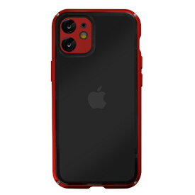 サムライワークス｜SAMURAI WORKS iPhone12 mini 360°両面保護バンパーケース RED