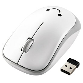 ELECOM｜エレコム マウス 抗菌(Mac/Windows11対応) ホワイト M-IR07DRSKWH [IR LED /無線(ワイヤレス) /3ボタン /USB]