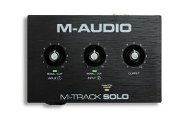 M-AUDIO｜エムオーディオ USBオーディオインターフェース M-Track Solo