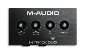 M-AUDIObGI[fBI USBI[fBIC^[tF[X M-Track Duo