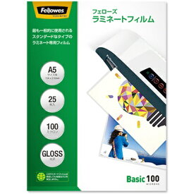 フェローズ｜Fellowes ラミネートフィルム 100μm 5848601 [A5サイズ /25枚]