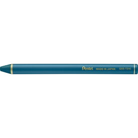 ぺんてる｜Pentel Vistage(ヴィスタージュ) 水彩スティック 色鉛筆 単色 ピーコックブルー GSS-T316