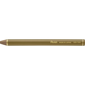 ぺんてる｜Pentel Vistage(ヴィスタージュ) 水彩スティック 色鉛筆 単色 ライトテラコッタ GSS-T323