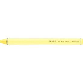 ぺんてる｜Pentel Vistage(ヴィスタージュ) 水彩スティック 色鉛筆 単色 ミモザ GSS-T325