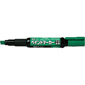 ぺんてる｜Pentel ペイントマーカー 油性ペン 太字 緑 MWP30-D