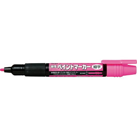 ぺんてる｜Pentel ペイントマーカー 油性ペン 細字 桃 MSP20-P