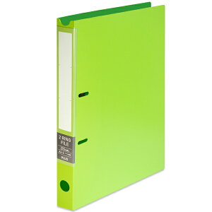 PLUS|プラス 2リングファイルワイド表紙GR FL-201RF