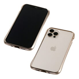 DEFF｜ディーフ 【iPhone用アルミバンパー】CLEAVE Aluminum Bumper for iPhone 12/ 12 Pro DCB-IPCL20MAGD ゴールド