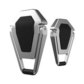 OWLTECH｜オウルテック ノートパソコン対応［9〜21インチ］ 貼り付けるだけ コンパクトメタルスタンド シルバー OWL-PCSTD02-SI