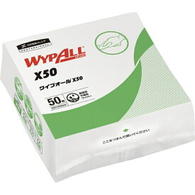 日本製紙クレシア｜crecia クレシア　ワイプオール　X50　4つ折り（薄手） 60555