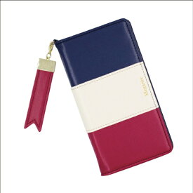 近通｜Kintsu AQUOS sense3対応 手帳型ケース エレガンテ トリコロール クラシカル TR-AQSE306CL