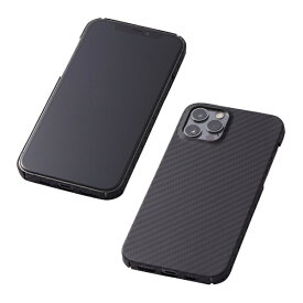 DEFF｜ディーフ 【iPhone用アラミド繊維ケース】Ultra Slim+Light Case DURO for iPhone 12 / 12 Pro DCS-IPD20MKVMBK2 ブラック