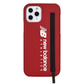 エムディーシー｜MDC iPhone 12/12 Pro New Balance [ジップ付き背面ケース/レッド] md-74588-2