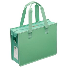 サクラクレパス｜SAKURA COLOR PRODUCT ノータム・オフィストートバッグJファスナー付グリーングレー UNT-A4JC#46