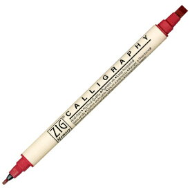 呉竹｜Kuretake ZIGメモリーシステム カリグラフィー 水性マーカー 5.0mm芯＆2.0mm芯 ローズ MS-3400-024