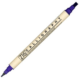 呉竹｜Kuretake ZIGメモリーシステム カリグラフィー 水性マーカー 5.0mm芯＆2.0mm芯 オーキッド MS-3400-085