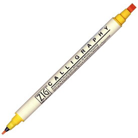 呉竹｜Kuretake ZIGメモリーシステム カリグラフィー 水性マーカー 5.0mm芯＆2.0mm芯 サマーサン MS-3400-503