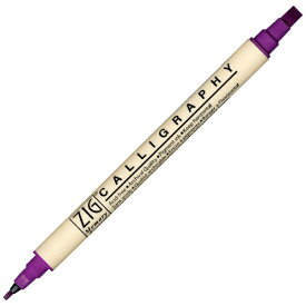 呉竹｜Kuretake ZIGメモリーシステム カリグラフィー 水性マーカー 5.0mm芯＆2.0mm芯 フクシャ MS-3400-082
