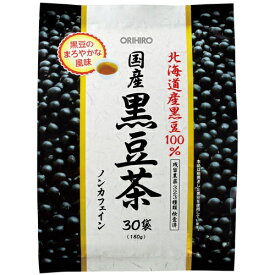 オリヒロプランデュ｜ORIHIRO 国産黒豆茶100％ 180g（6g×30袋）