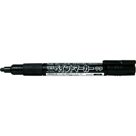 ぺんてる｜Pentel ペイントマーカー 油性ペン 中字 黒 MMP20-A