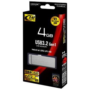 HIDISCbnCfBXN USB (Mac/Windows) Vo[ HDUF127S4GPS3 [4GB /USB TypeA /USB3.0 /XCh]