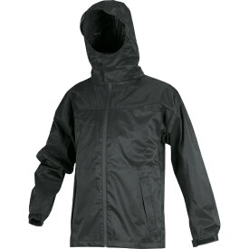 トラスコ中山｜TRUSCO NAKAYAMA TRUSCO　フードが回るストレッチレインスーツ　ツバつき　ブラック　3L NRSR-BK-3L