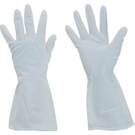 トラスコ中山 TRUSCO　塩化ビニール手袋薄手　ホワイト　SS PVCTG025-SS