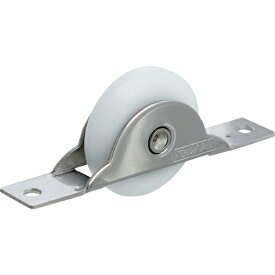 トラスコ中山｜TRUSCO NAKAYAMA TRUSCO　V型戸車　平板枠　33A型　Φ33　2個入り THSN-40-33A